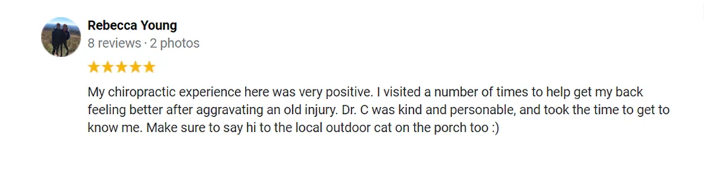 Chiropractic Little Rock AR Testimonial Chiropractic Little Rock AR Testimonial