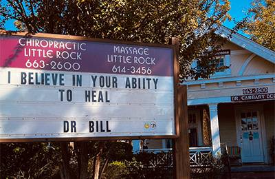 Chiropractic Little Rock AR Front of Building